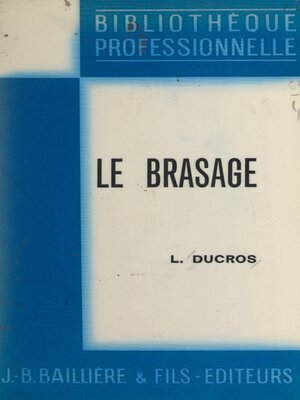 cover image of Le brasage
